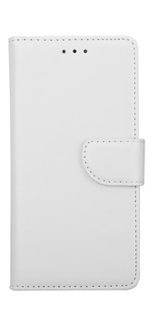 Hoesje voor Huawei Y6 Pro 2017 / P9 Lite Mini - Book Case - geschikt voor 3 pasjes - Wit