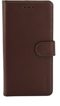 Premium Leer Leren Lederen - Wallet Case - Book Case voor Samsung Galaxy J6 2018 J600 - Bruin