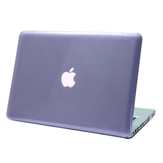  MacBook Air 11.6 inch - Laptoptas - Clear Hardcover - Paars