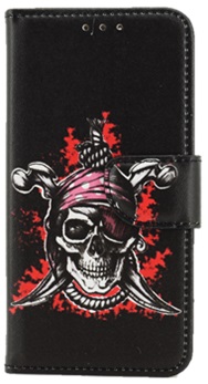 Hoesje voor Sony Xperia XZs - Book Case - Doodshoofd Piraat