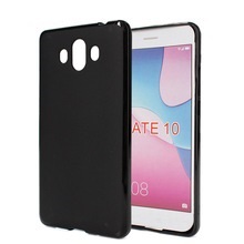 TPU Hoesje voor Huawei Mate 10 - Back Cover - Zwart