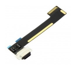 Laad Connector Flex Kabel - Zwart - Geschikt voor iPad Mini 4