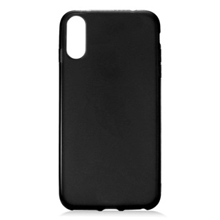 TPU Hoesje voor Apple iPhone X - Back Cover - Zwart