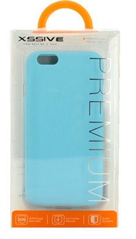 Matte Hoesje voor Apple iPhone 6 Plus/6S Plus - Back Cover - TPU - Licht Blauw