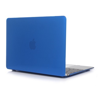  Macbook Retina 12 inch - Laptoptas - Matte HardCover - Blauw