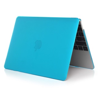  Macbook Air 13.3 inch - Laptoptas - Matte Hardcover - Licht Blauw