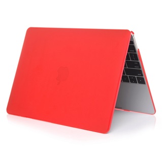  Macbook Air 13.3 inch - Laptoptas - Matte HardCover - Rood