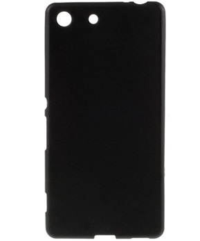 Hoesje voor Sony Xperia C5 - Back Cover - TPU - Zwart