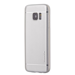 Xssive Back Case voor Samsung Galaxy S7 - Effen Kleur - Zilver