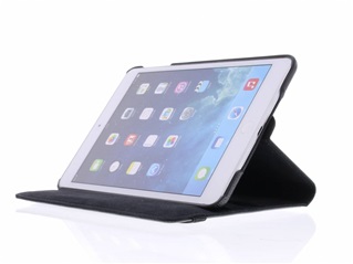 Tablethoes voor Apple iPad Mini 4 - 360° draaibaar - Zwart