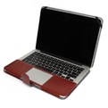 Laptop Book Case voor MacBook Retina 12 inch - Bruin