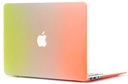 Macbook Case voor Macbook Air 13,3 inch A1369/A1466 - Regenboog Oranje Geel