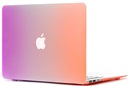 Macbook Case voor Macbook Air 13.3 inch A1369/A1466 - Regenboog Paars Oranje