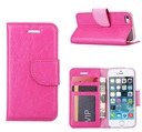 Hoesje Voor Apple iPhone 6 Plus /6S Plus -  Pink Boek Hoesje Book Case