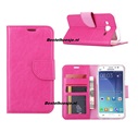 Hoesje voor Samsung Galaxy J5 2015 J500 - Book Case Pink