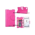 Hoesje voor Sony Xperia Z5 Compact - Book Case Pink