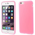Hoesje voor Apple iPhone 7 Plus - Effen Kleur - Soft Pink
