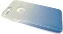 Xssive Glitter TPU Case - Back Cover voor Apple iPhone 7 Plus / iPhone 8 Plus - Zilver Blauw