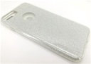Xssive Glitter TPU Case - Back Cover voor Apple iPhone 6/6S Plus- Zilver
