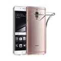 Ultra Thin Case en 1x Tempered Glass voor Huawei Mate 9 - TPU Ultra Thin - Transparant