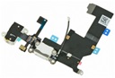 Laad Connector/Microfoon/hoofdtelefoon Flex Kabel Wit - Geschikt voor iPhone 5G