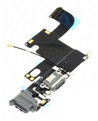 Laad Connector/Microfoon/hoofdtelefoon Flex Kabel Zwart - Geschikt voor iPhone 6