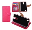Hoesje voor LG Stylus 3 - Book Case -  geschikt voor 3 pasjes - Pink
