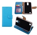Hoesje voor LG Stylus 3 - Book Case -  geschikt voor 3 pasjes - Turquoise
