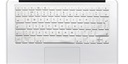 Toetsenbord Cover voor MacBook Air 11 inch - Siliconen - Zilver - NL indeling