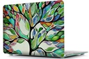 Macbook Cover voor Macbook Air 13.3 inch A1369/A1466 - Boom met kleur bladeren