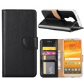 Hoesje voor Motorola Moto E5 Plus - Book Case - geschikt voor 3 pasjes - Zwart