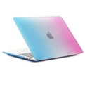 Laptop Cover voor New Macbook PRO 13 inch (met Touch Bar) 2016/2017 - Regenboog  Blauw Pink