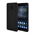 Hoesje voor - Nokia 6 - Back Cover - TPU - zwart
