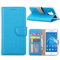 Hoesje voor Huawei Nova Smart Book Case - geschikt voor 3 pasjes - Turquoise