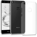 Siliconen Back Cover Case en 1x Tempered Glass voor Huawei P10 Lite - Transparant