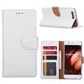 Hoesje voor Huawei P10 Plus - Book Case - geschikt voor 3 pasjes - Wit