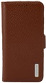 Premium Hoesje voor Samsung Galaxy S7 Edge G935 - Book Case -  Ruw Leer Leren Lederen - geschikt voor pasjes -  Bruin