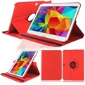 Tablethoes voor Samsung Galaxy Tab  4 10 inch T530 - 360° draaibaar - Rood