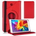 Tablethoes voor Samsung Galaxy Tab 4 8 inch T337 - 360° draaibaar - Rood