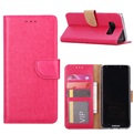 Hoesje voor Samsung Galaxy S8 Plus - Book Case -  geschikt voor 3 pasjes - Pink