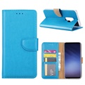 Hoesje voor Samsung Galaxy S9 Plus - Book Case - geschikt voor 3 pasjes - Turquoise