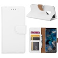 Hoesje voor Samsung Galaxy S9 - Book Case - geschikt voor 3 pasjes - Wit