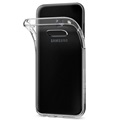 Ultra Thin Case en 1x Tempered Glass voor Samsung Galaxy A3 2017 A320 - TPU Ultra Thin - Transparant