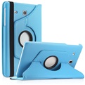 Tablethoes  voor Samsung Galaxy Tab E 9,6 inch T560 - 360° draaibaar- Licht Blauw