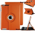 Tablethoes voor Apple iPad Air - 360° draaibaar - Oranje