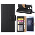 Hoesje voor Sony Xperia XA2 - Book Case - geschikt voor 3 pasjes - Zwart