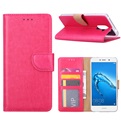 Hoesje voor Huawei Y7 Prime Book Case - geschikt voor 3 pasjes - Pink