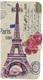 Hoesje voor LG K10 2017 - Book Case - Eiffeltoren Big Ben