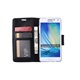 Hoesje voor Samsung Galaxy S6 Edge Plus G928 Boek Hoesje Book Case Croco Zwart Print