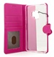 Premium Leer Leren Lederen - Wallet Case - Book Case voor Samsung Galaxy S9 - Pink